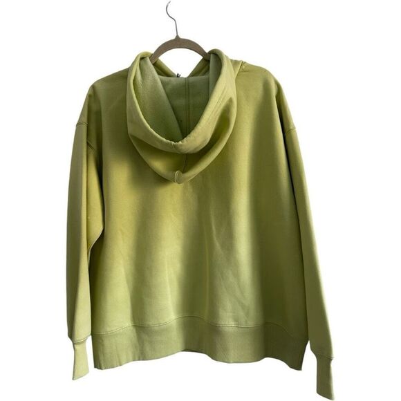 Dickies Lime Green Micro Floral Hoodie Sweatshirt Size S Skater Surfer Y2K NWT - Picture 6 of 8